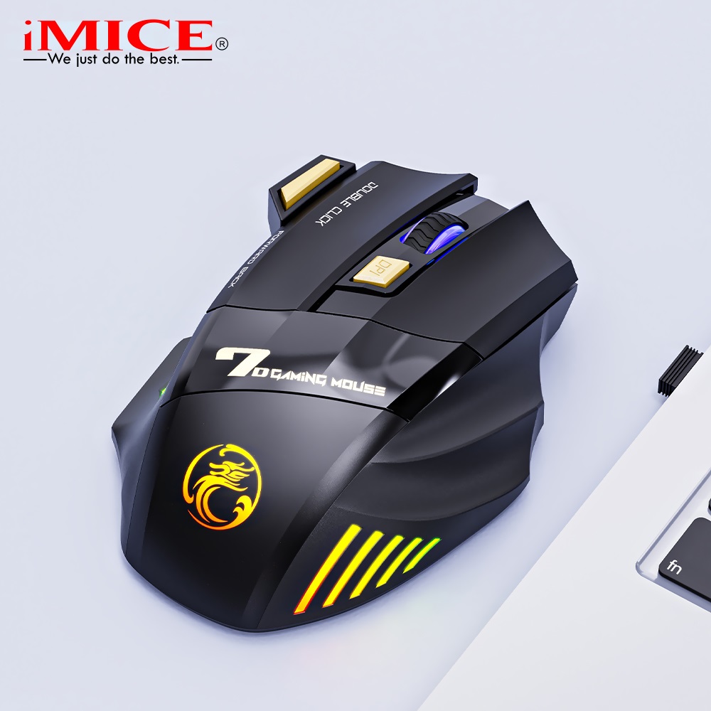 ماوس iMICE GW-X7 ضوئي لاسلكي للألعاب