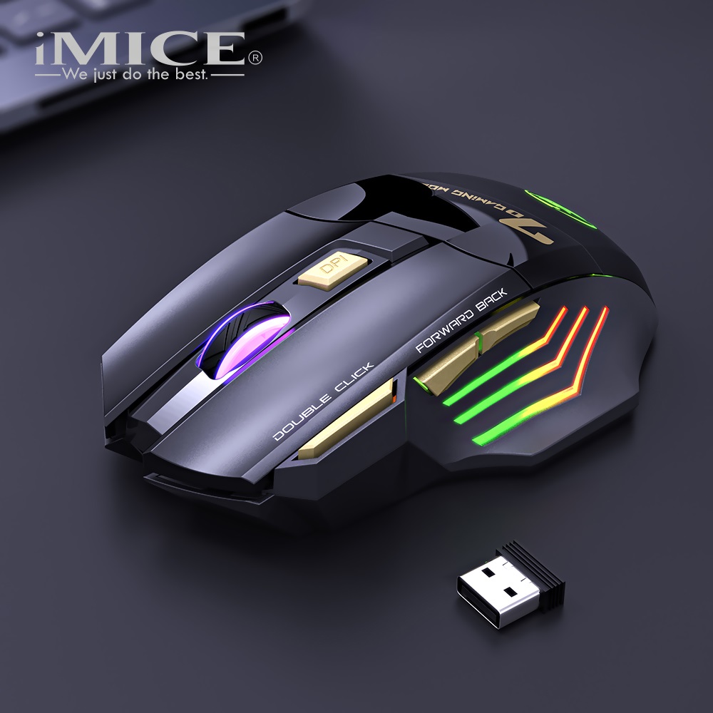 ماوس iMICE GW-X7 ضوئي لاسلكي للألعاب