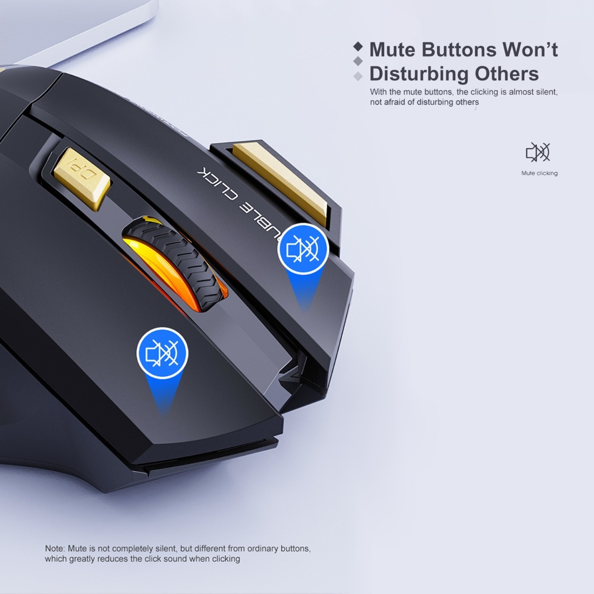 ماوس iMICE GW-X7 ضوئي لاسلكي للألعاب