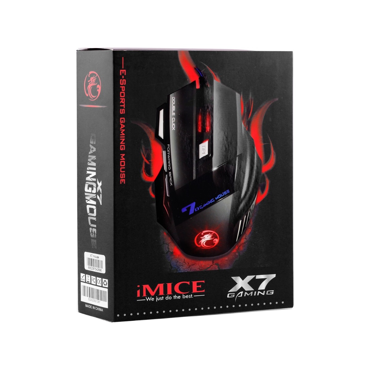 ماوس iMICE X7 ضوئي سلكي للألعاب