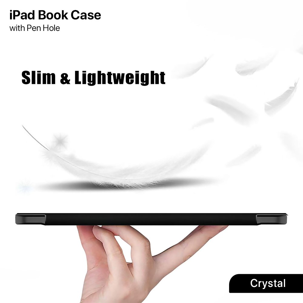 iPad Crystal Book Case with Pen Hole