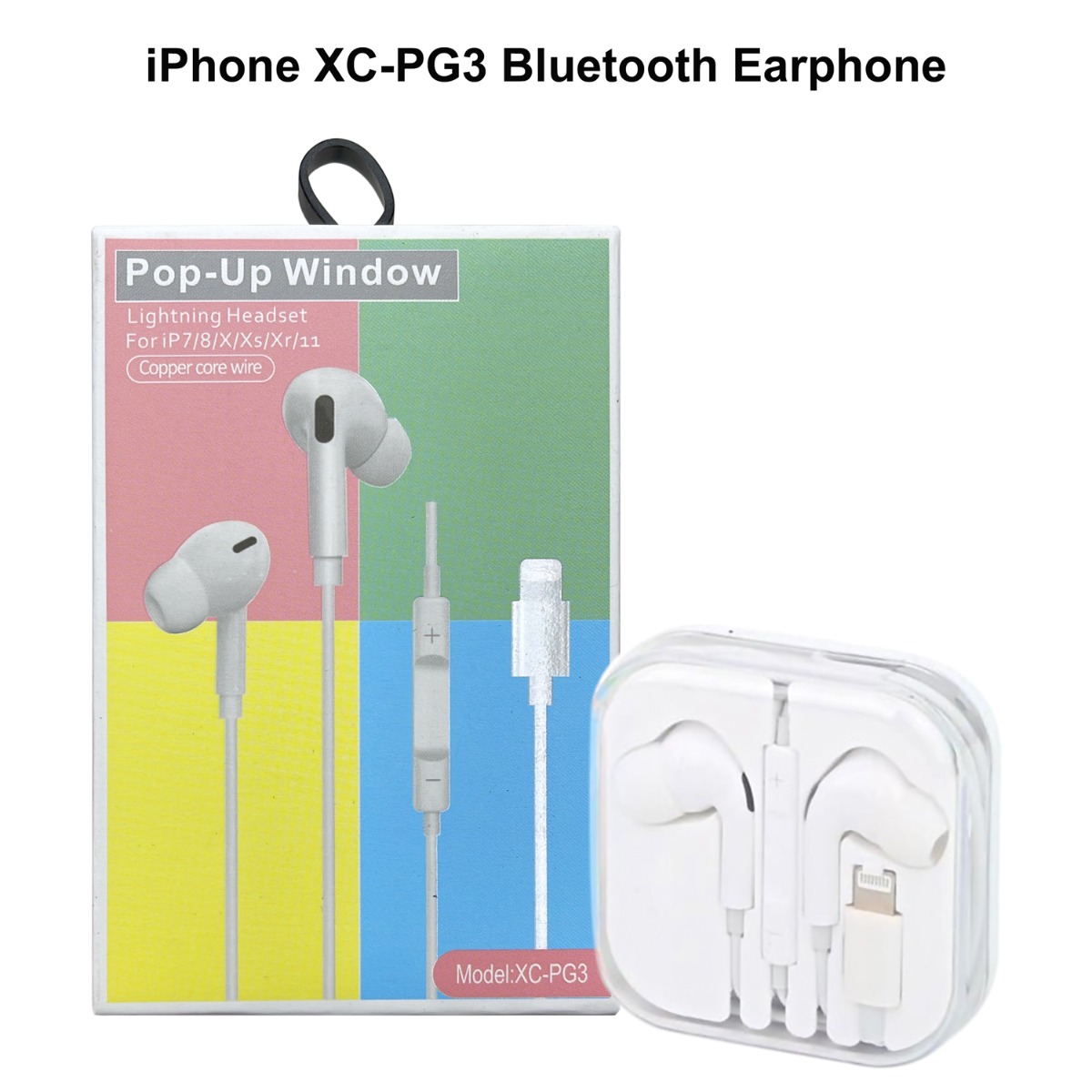 iPhone XC-PG3 Bluetooth Earphone