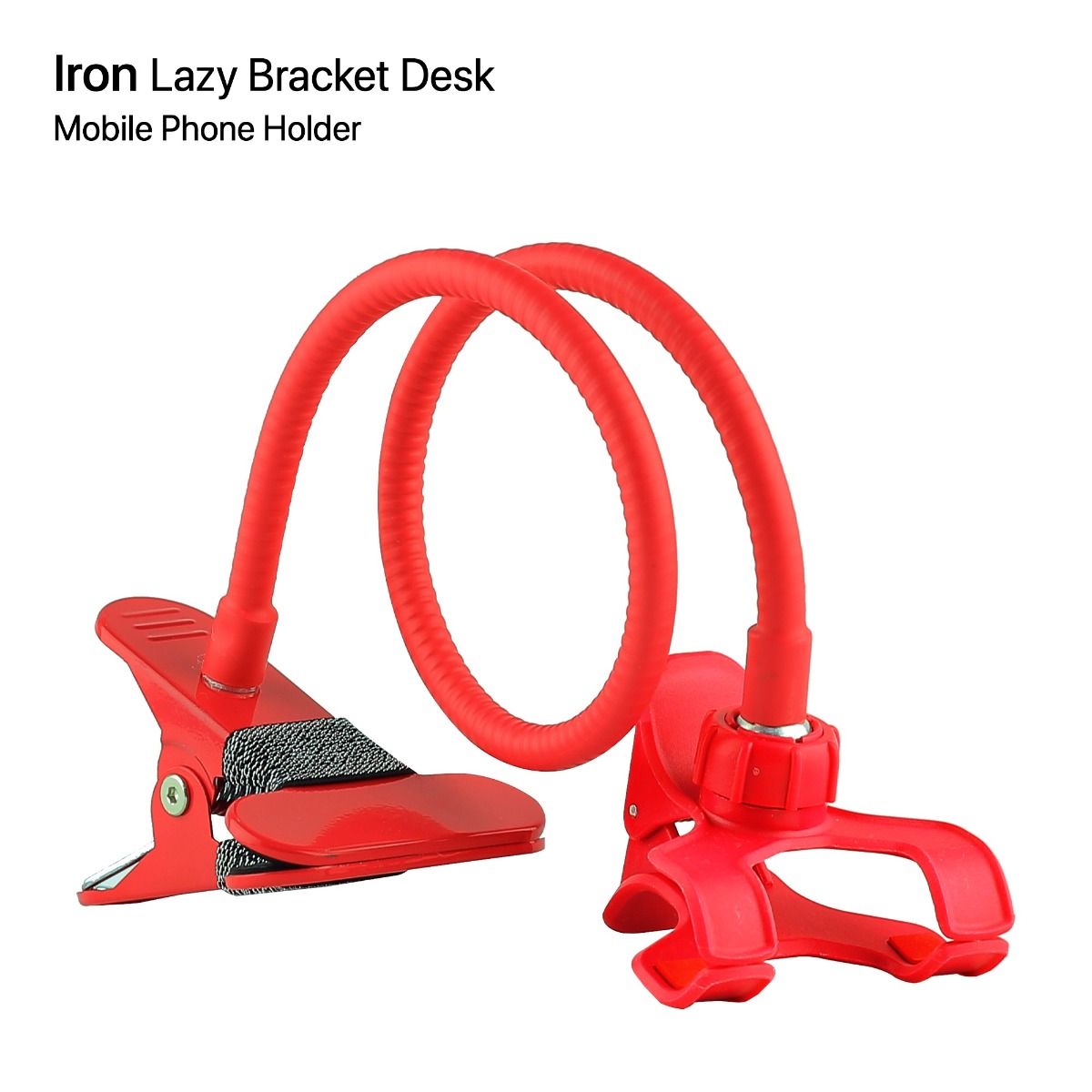 Iron Lazy Bracket Mobile Phone Desk Holder