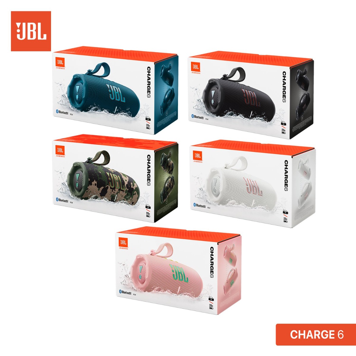 سبيكر JBL CHARGE 6 بلوتوث