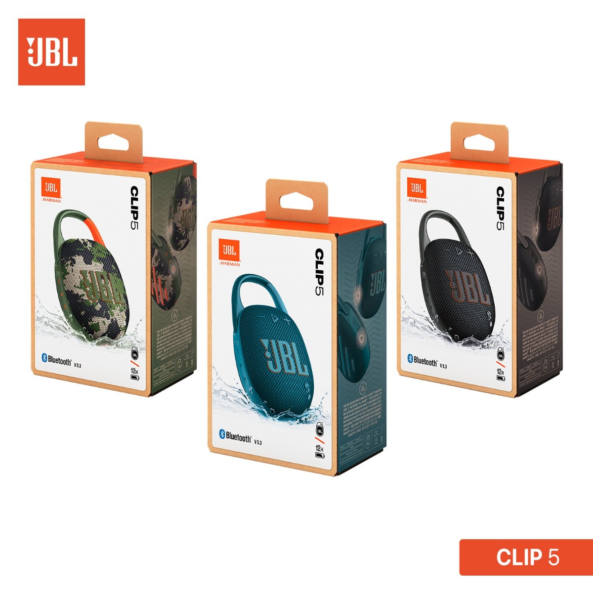 JBL CLIP 5 Bluetooth Speaker