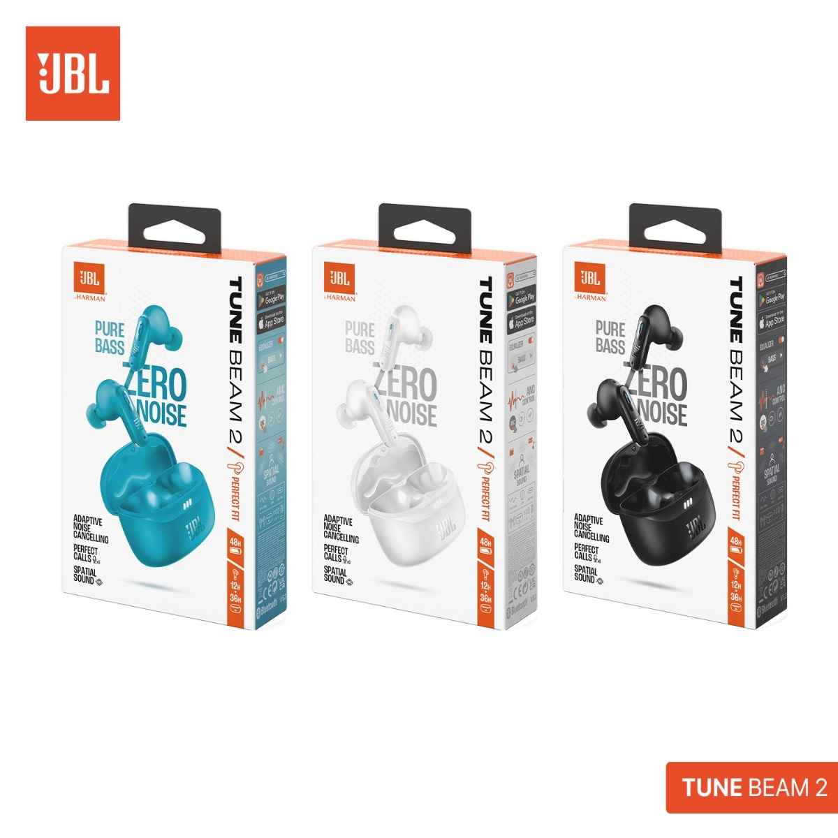 سماعة أذن JBL TUNE BEAM 2 بلوتوث