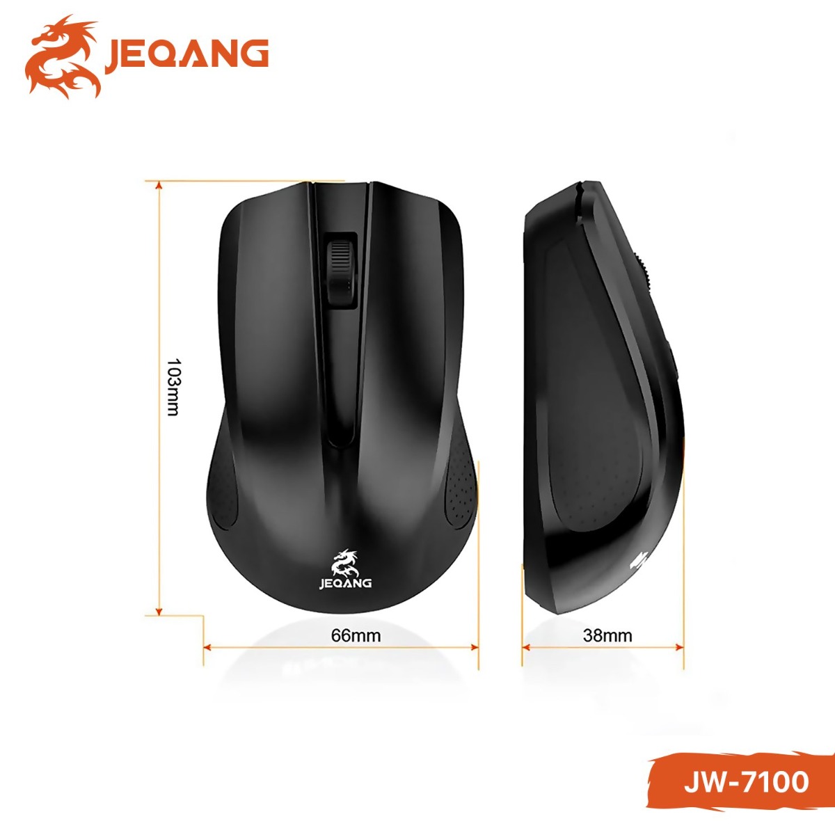 JEQANG JW-7100 Wireless Keyboard & Mouse