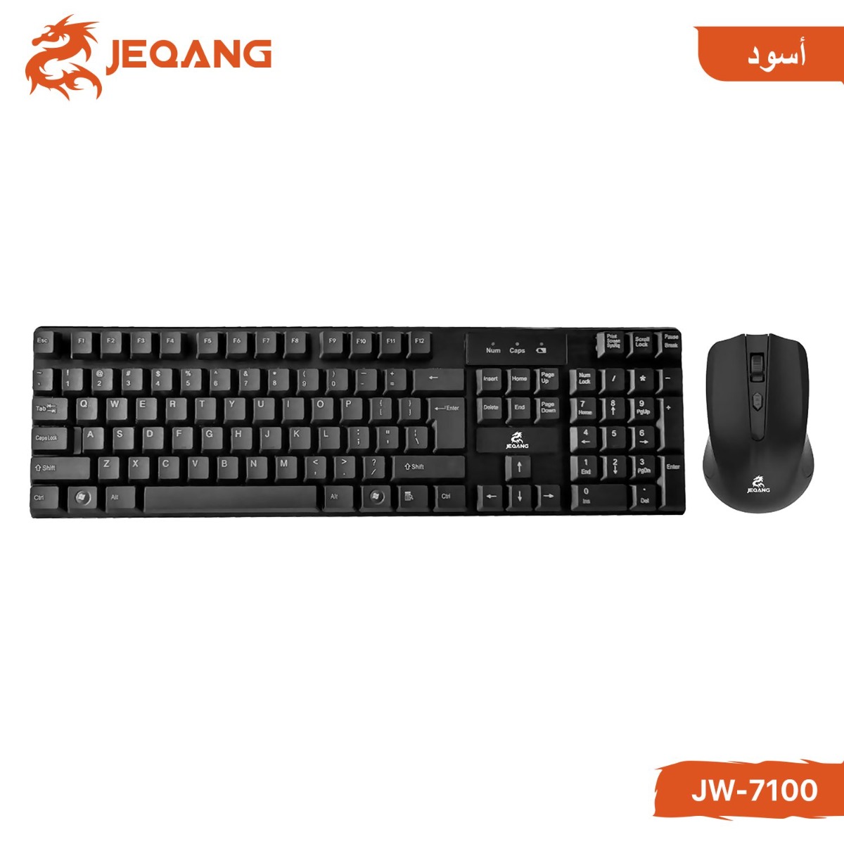 JEQANG JW-7100 Wireless Keyboard & Mouse