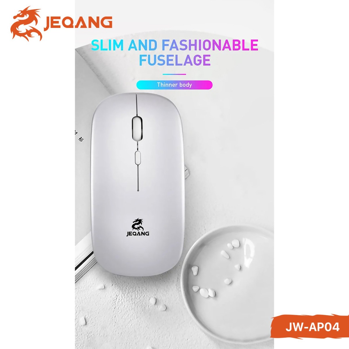 ماوس JEQANG JW-AP04 لاسلكي بلوتوث