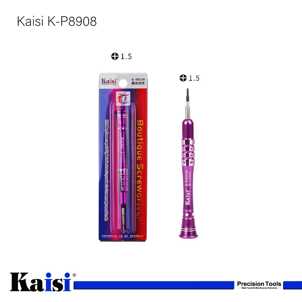 مفك براغي K-P8908 لصيانة أجهزة موبايل سامسونج