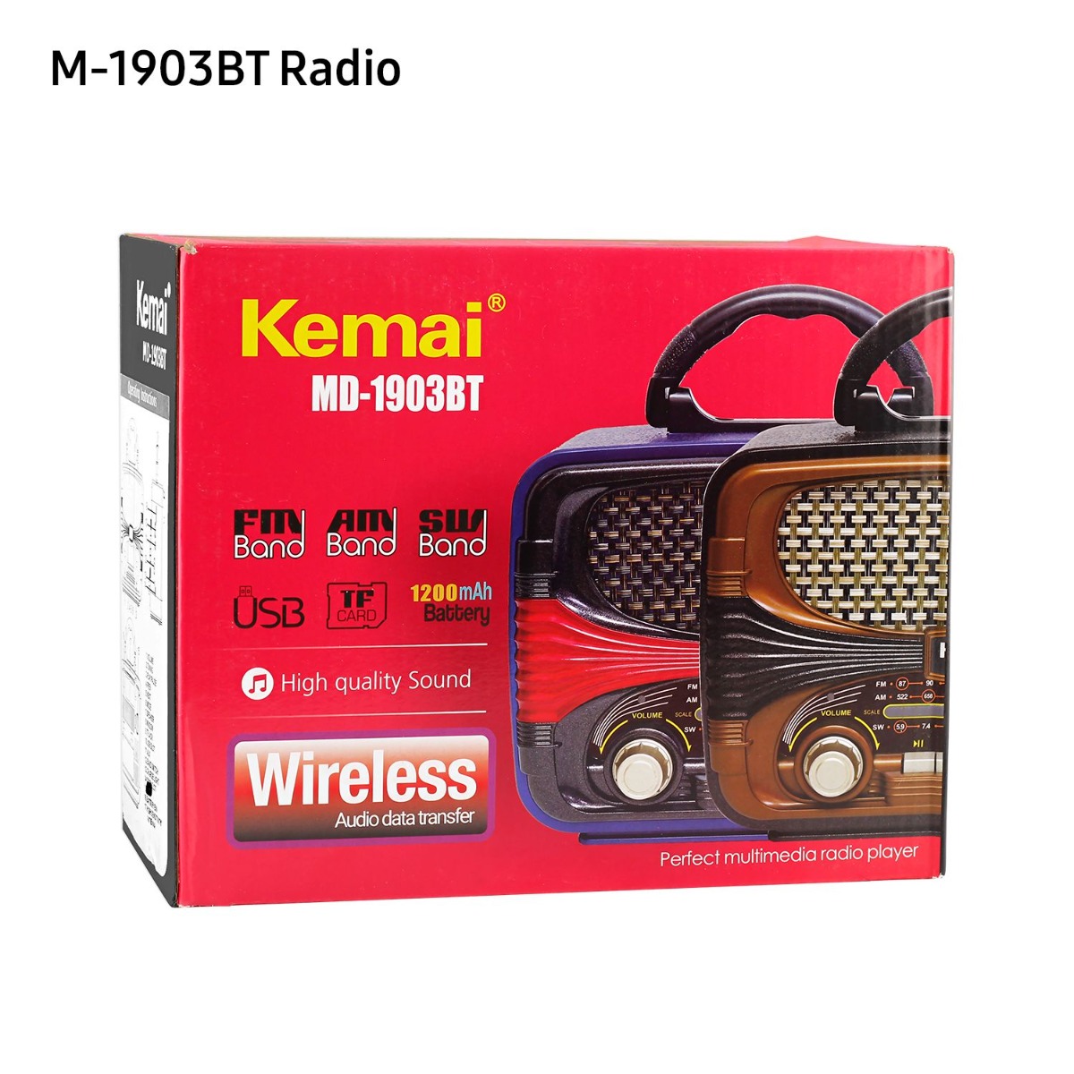 Kemai MD-1903BT Radio