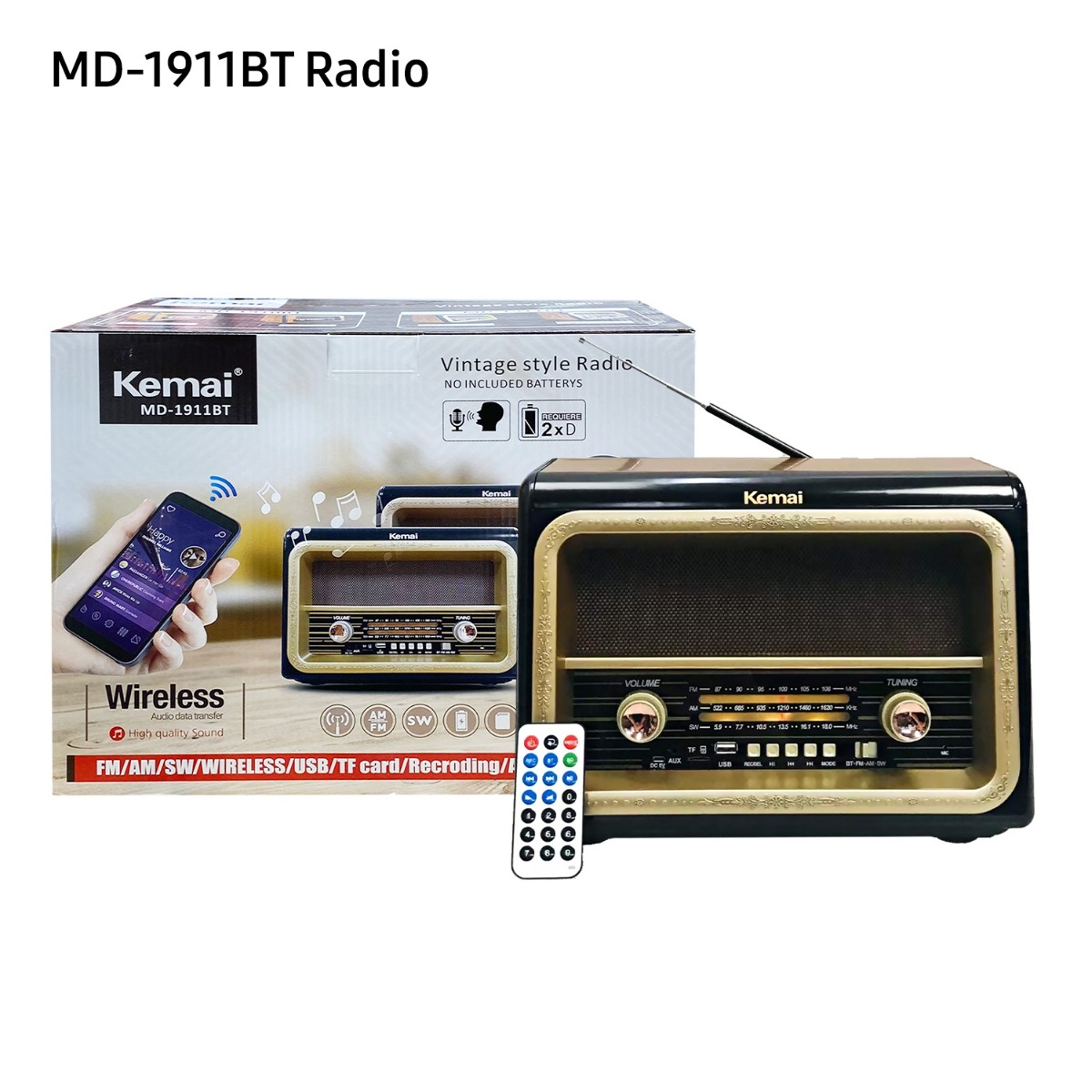 Kemai MD-1911BT Radio