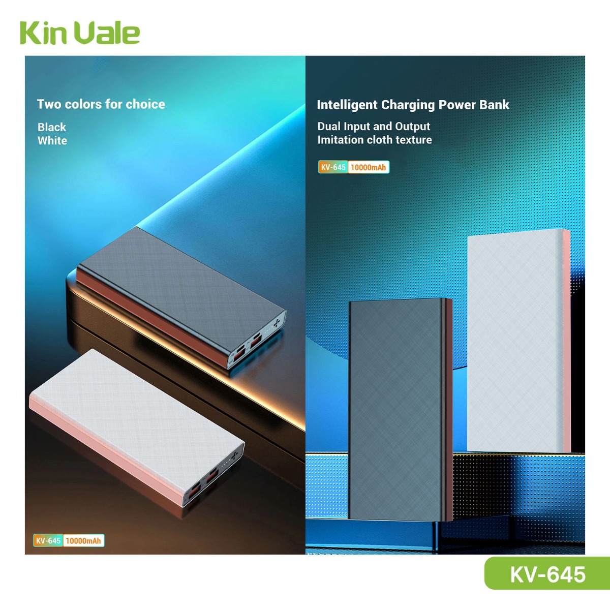 KinVale KV-645 10000mAh Power Bank