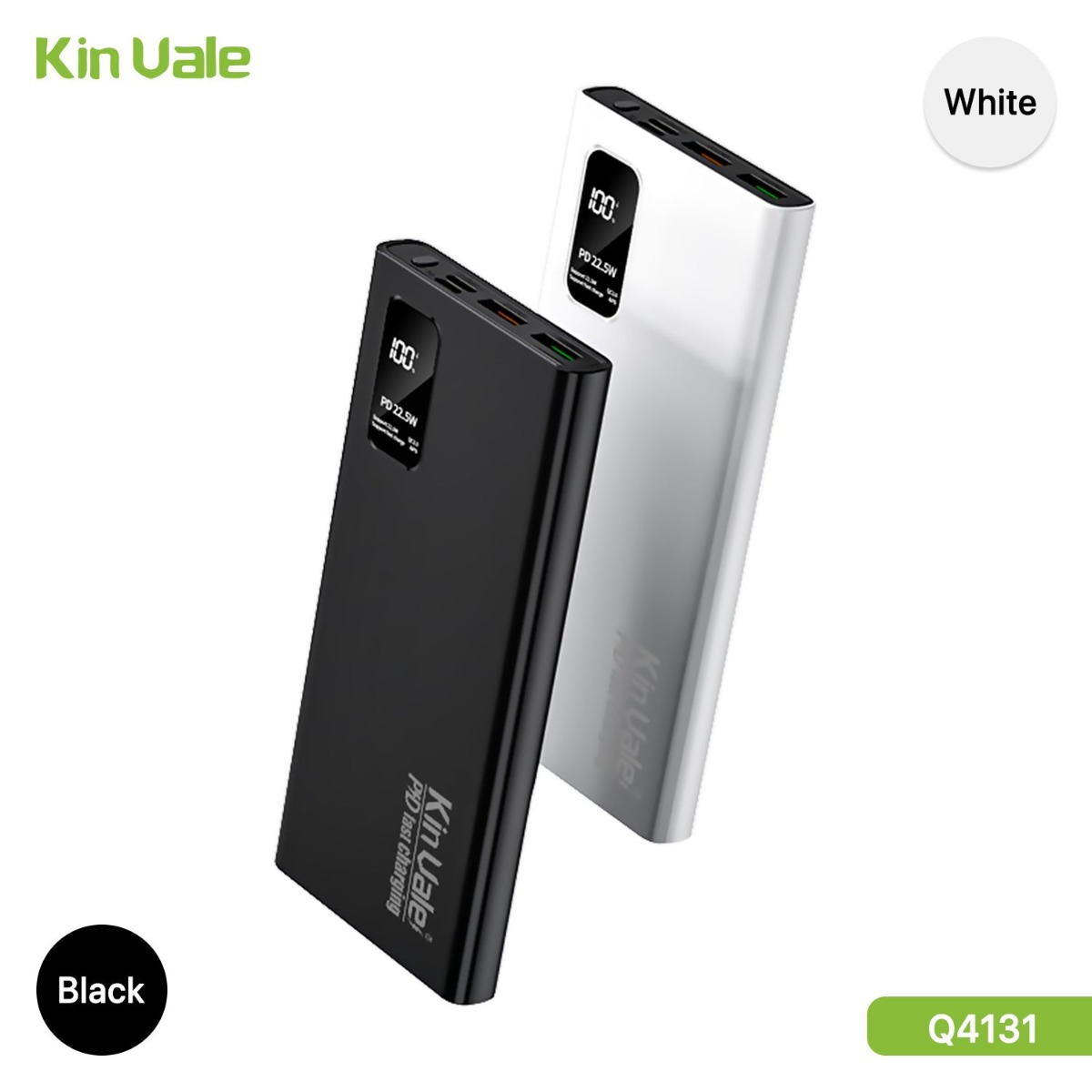 KinVale Q4131 10000mAh PD Power Bank
