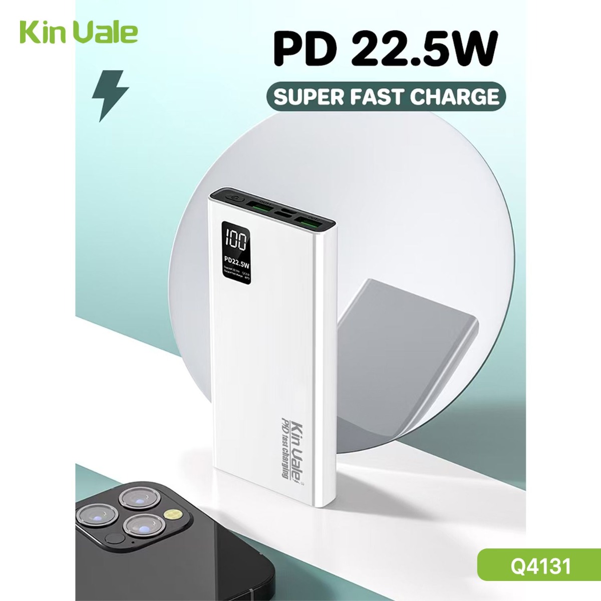 KinVale Q4131 10000mAh PD Power Bank