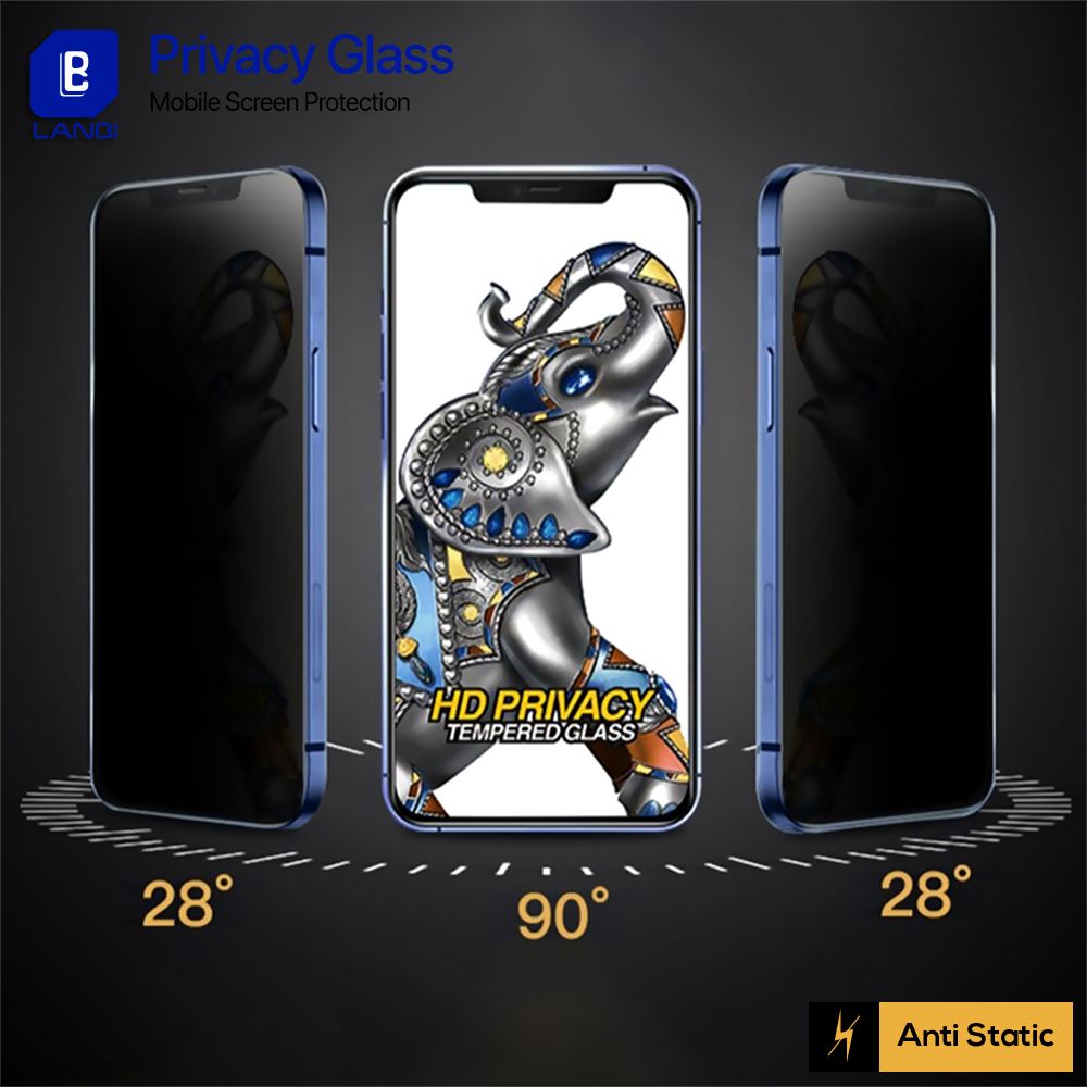 LANBi Privacy Glass Screen Protection