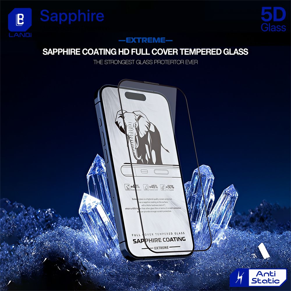LANBi Sapphire 5D Glass Screen Protection
