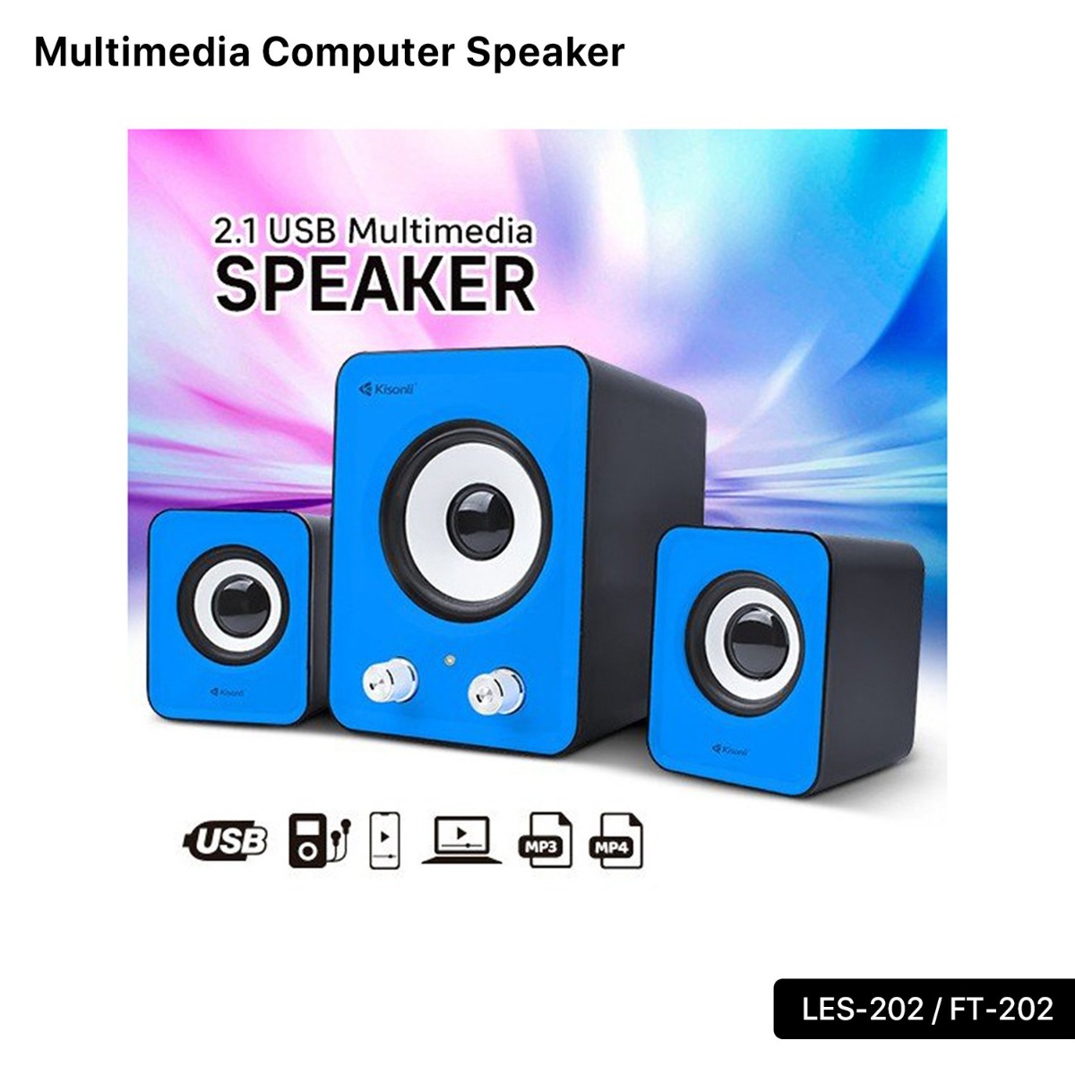 LES-202 / FT-202 Multimedia Speaker