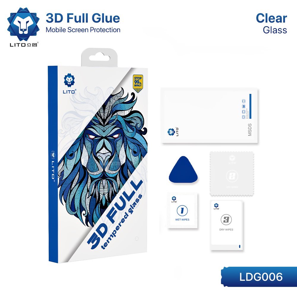 LITO 3D Clear Glass Screen Protection For Samsung