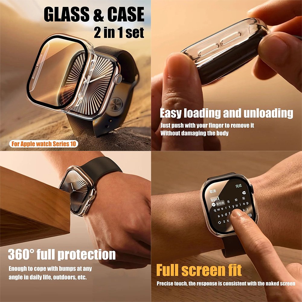 LITO Colorful Watch Case with Screen Protection