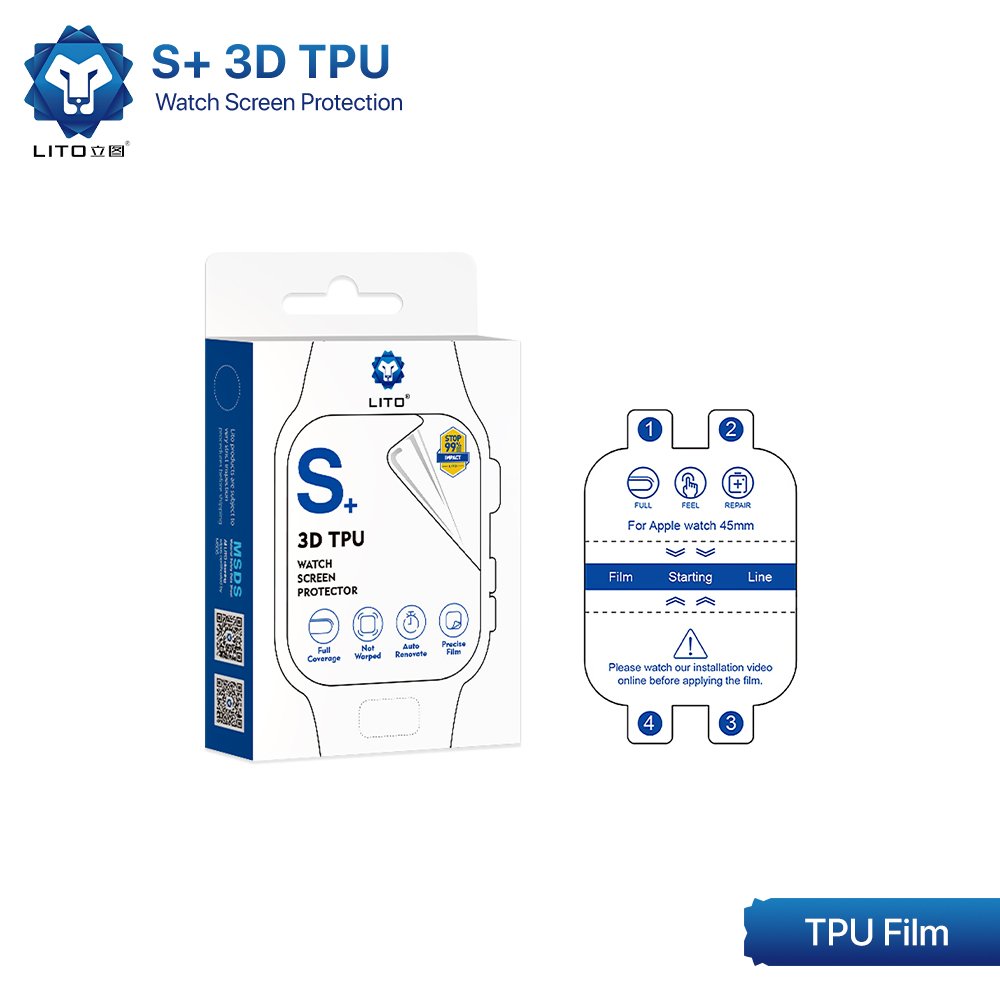 حماية شاشة ساعة LITO S+ 3D TPU Film