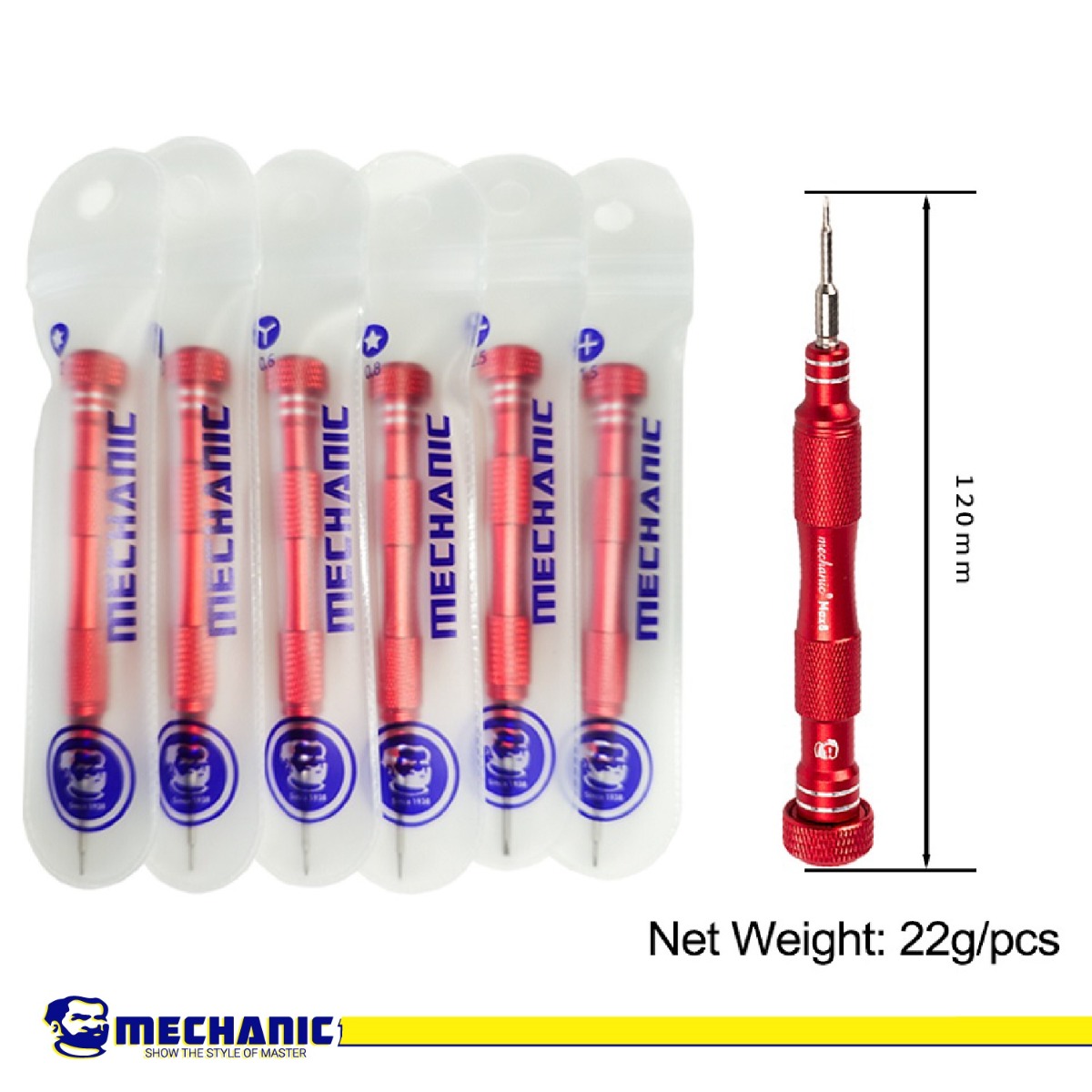 MECHANIC Max8 (0.6 (Y)) Mobile Maintenance Screwdriver