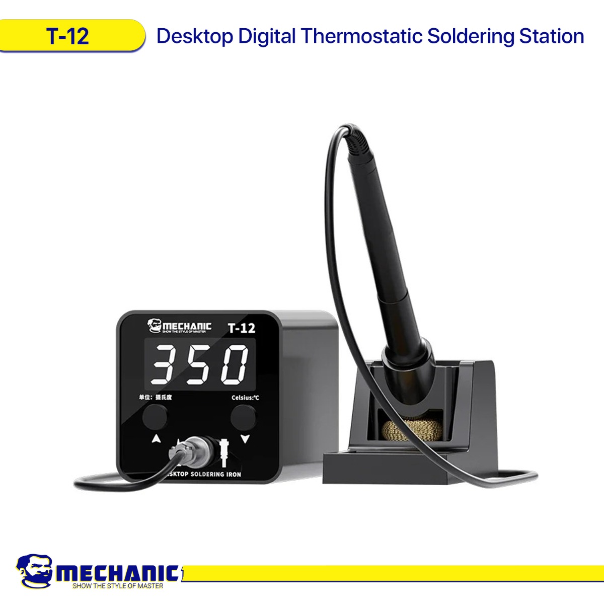 محطة لحام MECHANIC T-12 Digital Thermostatic مكتبية