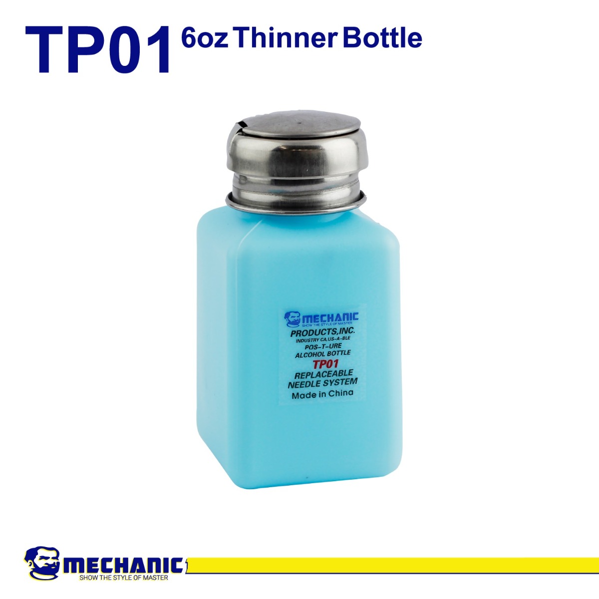 علبة MECHANIC TP01 6oz لحفظ التنر