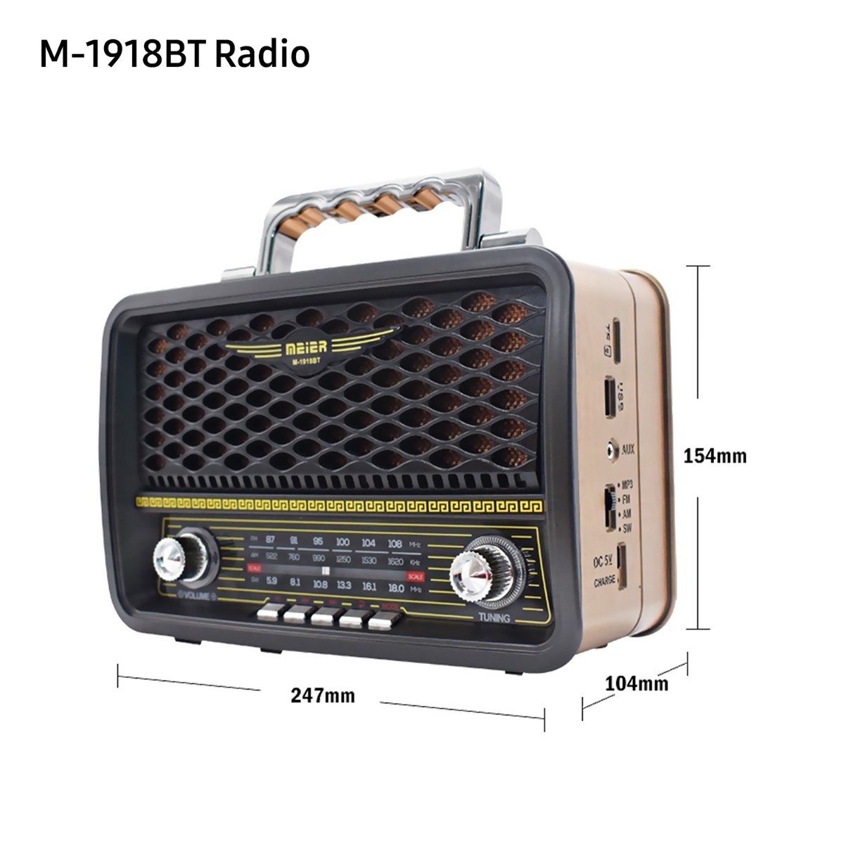 MEIER M-1918BT Radio
