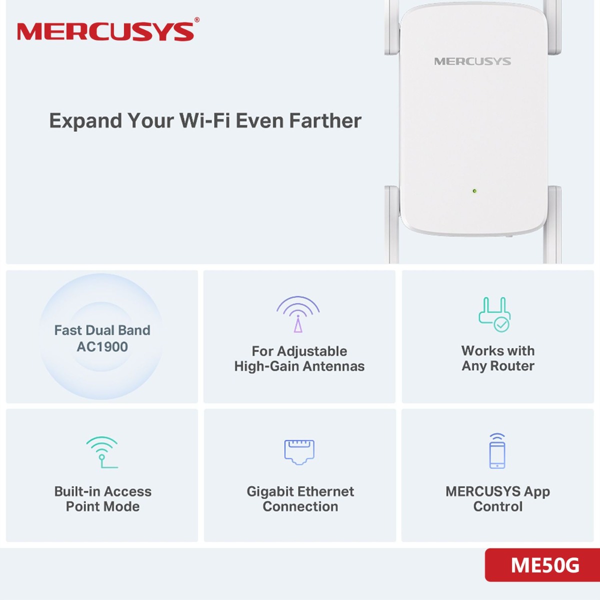 MERCUSYS ME50G Range Extender