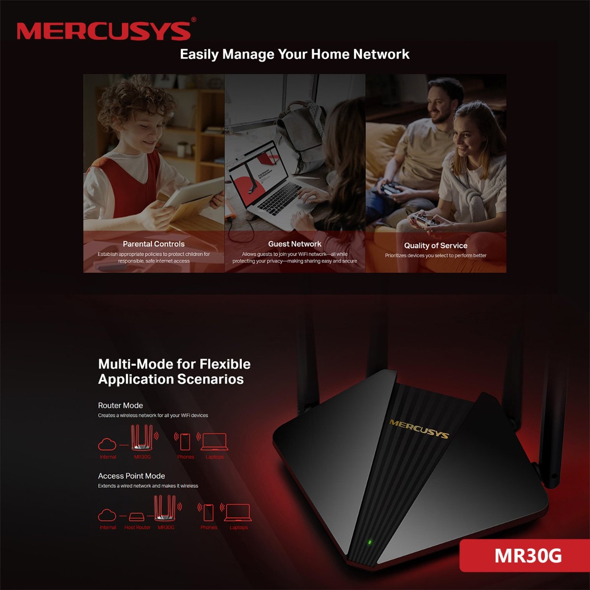 MERCUSYS MR30G Router