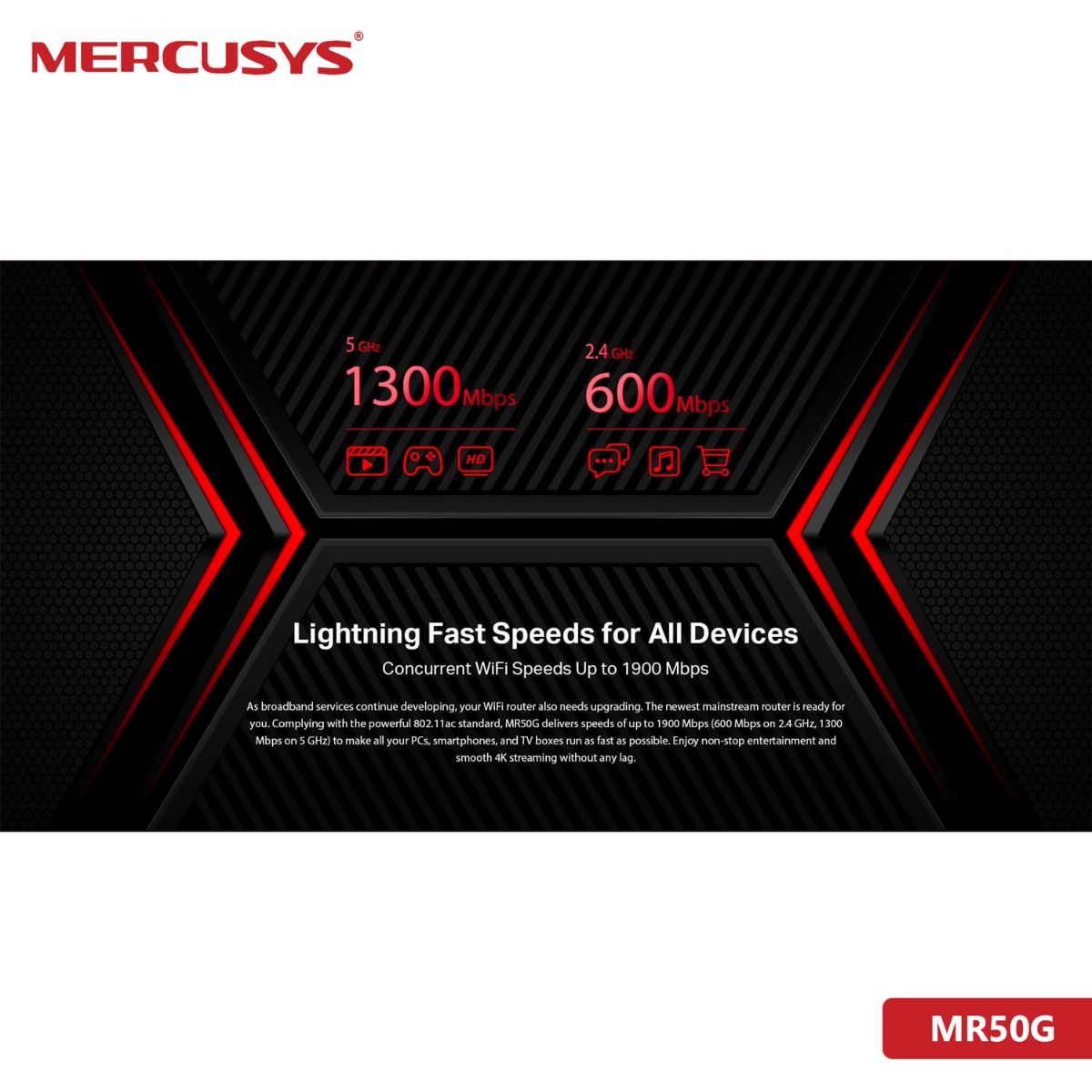 راوتر MERCUSYS MR50G