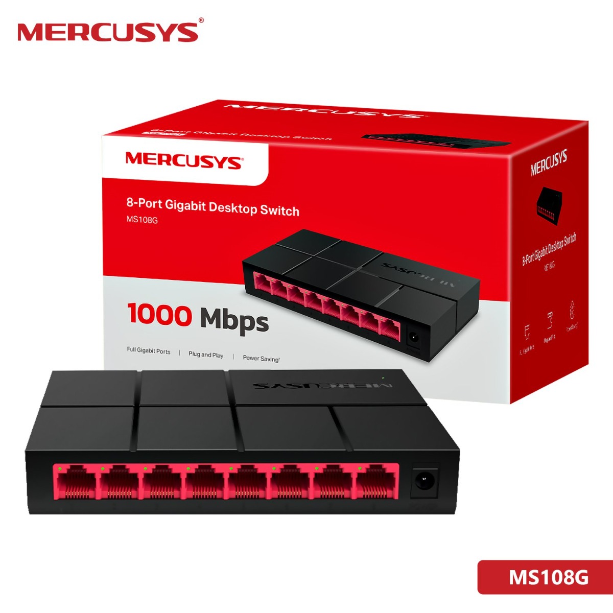 MERCUSYS MS108G V2 Switch