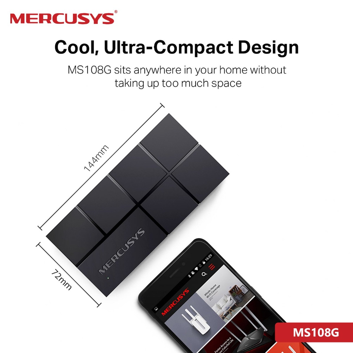 MERCUSYS MS108G V2 Switch