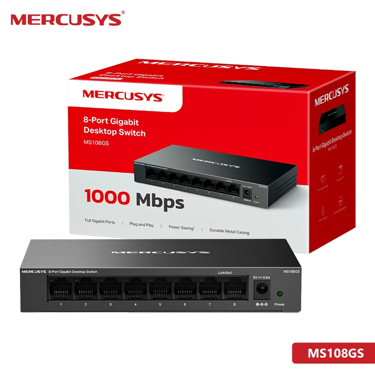 MERCUSYS MS108GS Switch