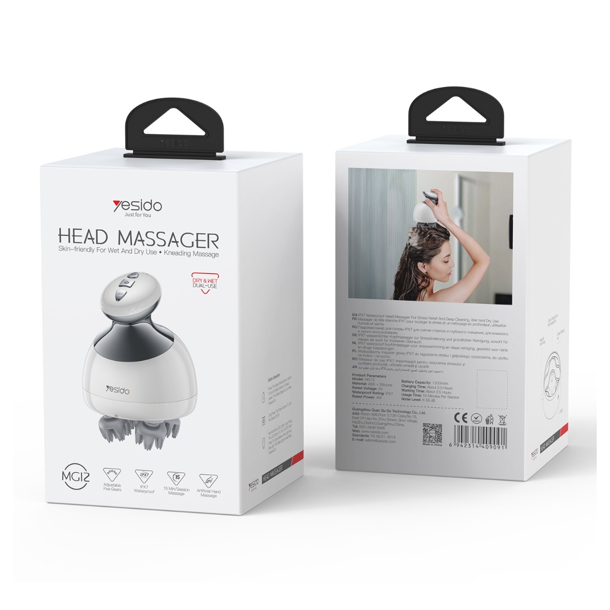 YESIDO MG12 Head Massager Device