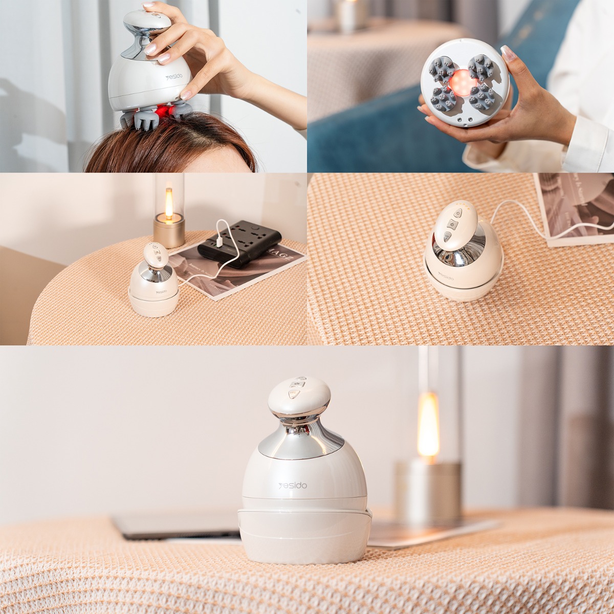 YESIDO MG12 Head Massager Device