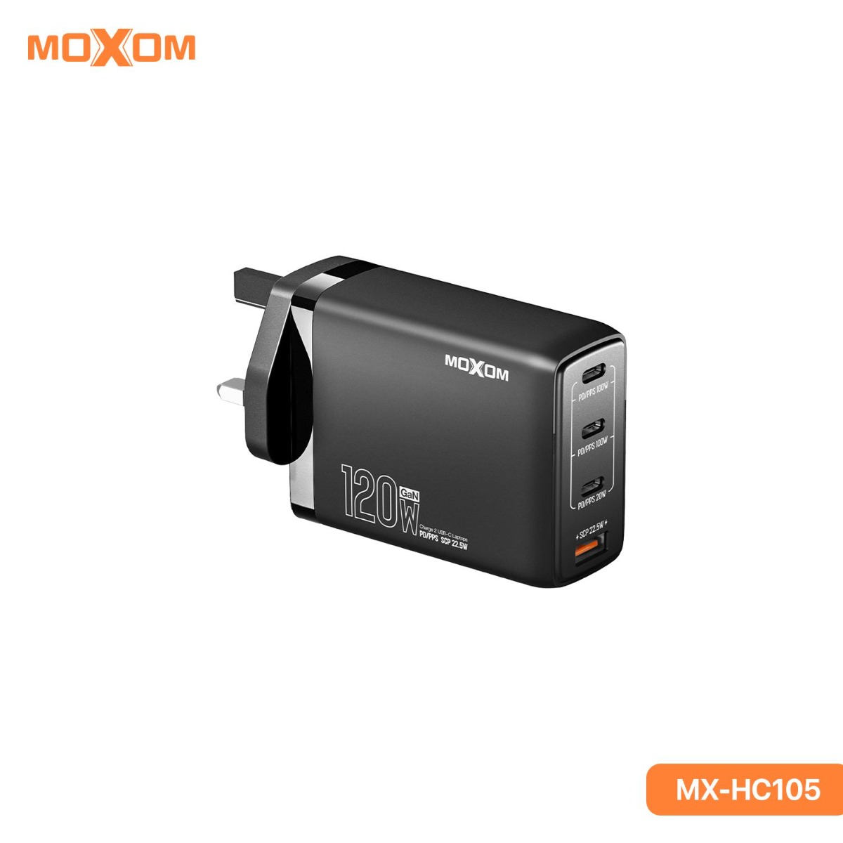 MOXOM MX-HC105 120W PD Charger