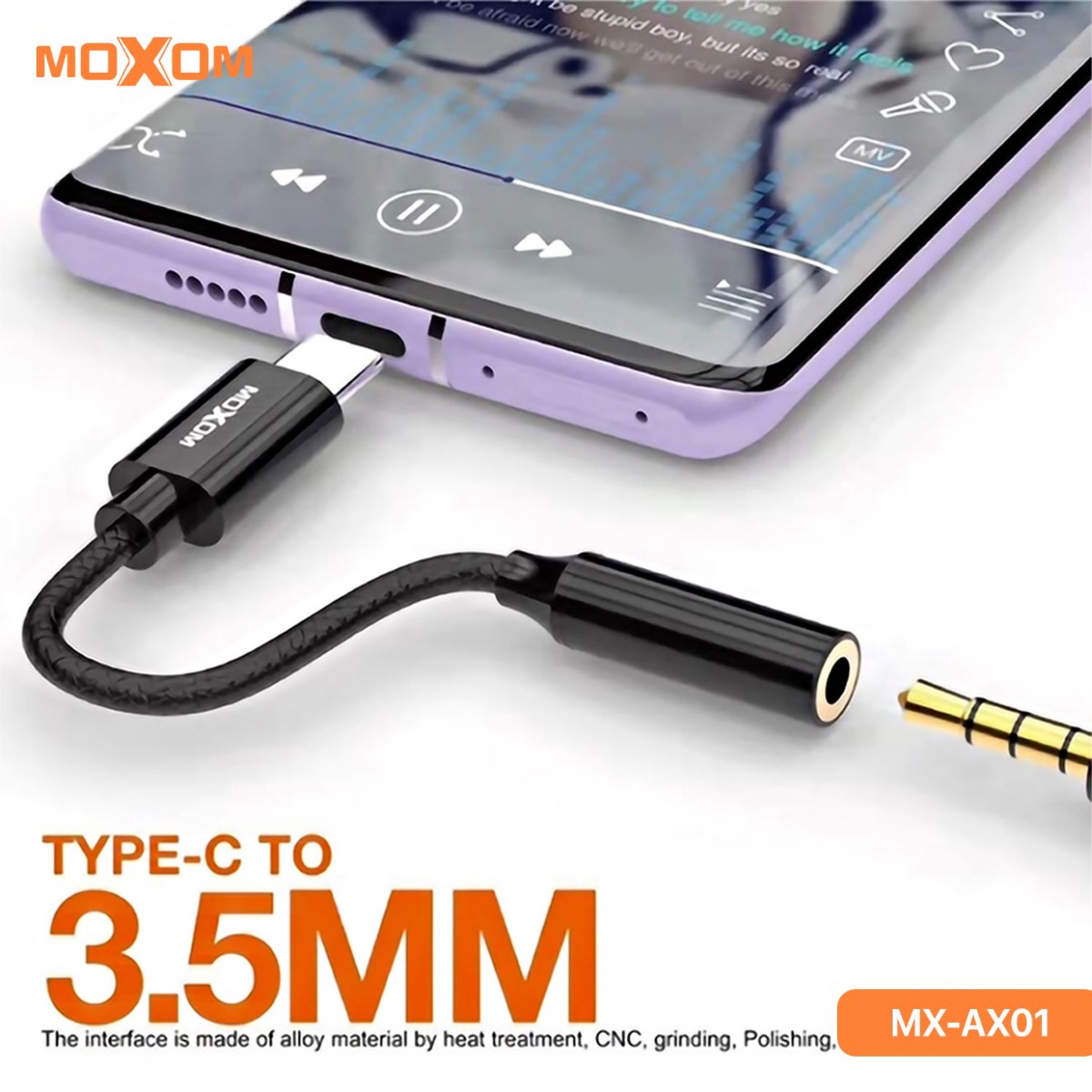 MOXOM MX-AX01 Audio Adapter