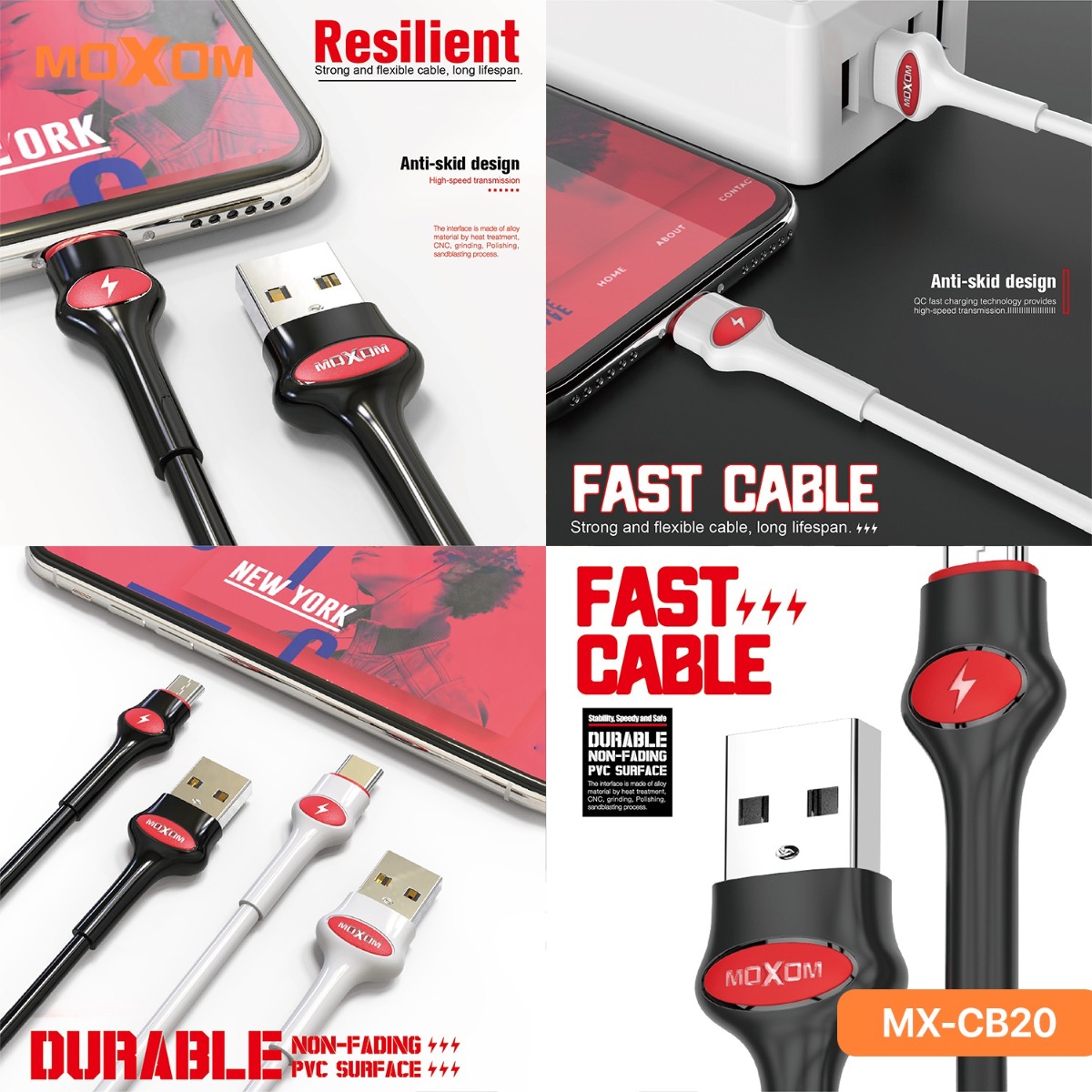 MOXOM MX-CB20 Cable