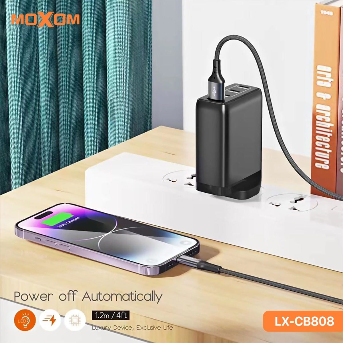 MOXOM LX-CB808M 3A Cable