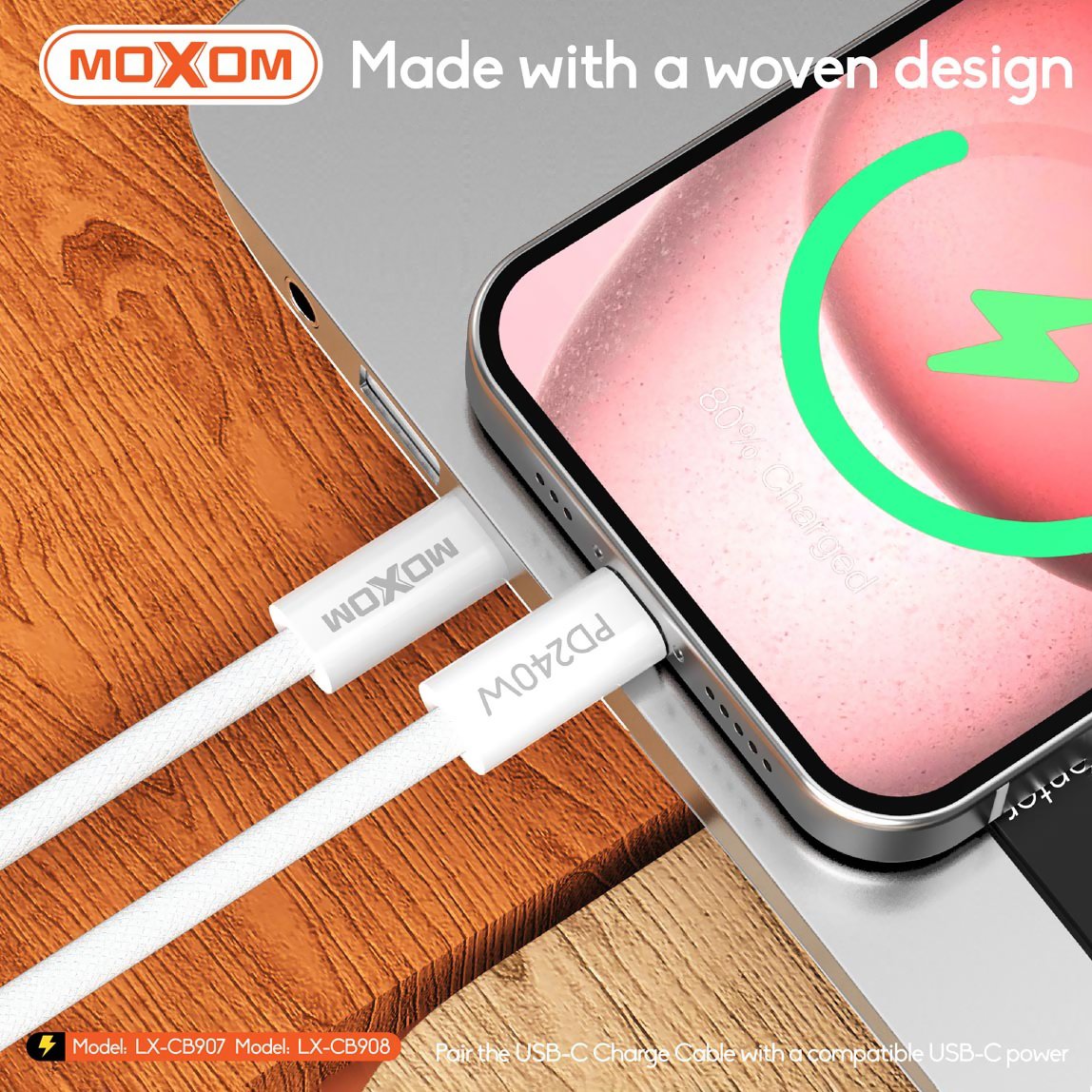 MOXOM LX-CB907 240W PD Cable
