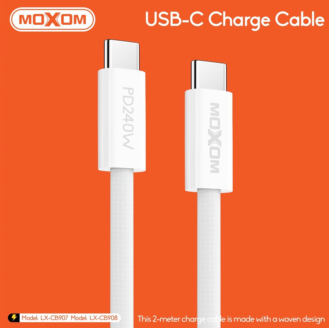 MOXOM LX-CB908 2M 240W PD Cable