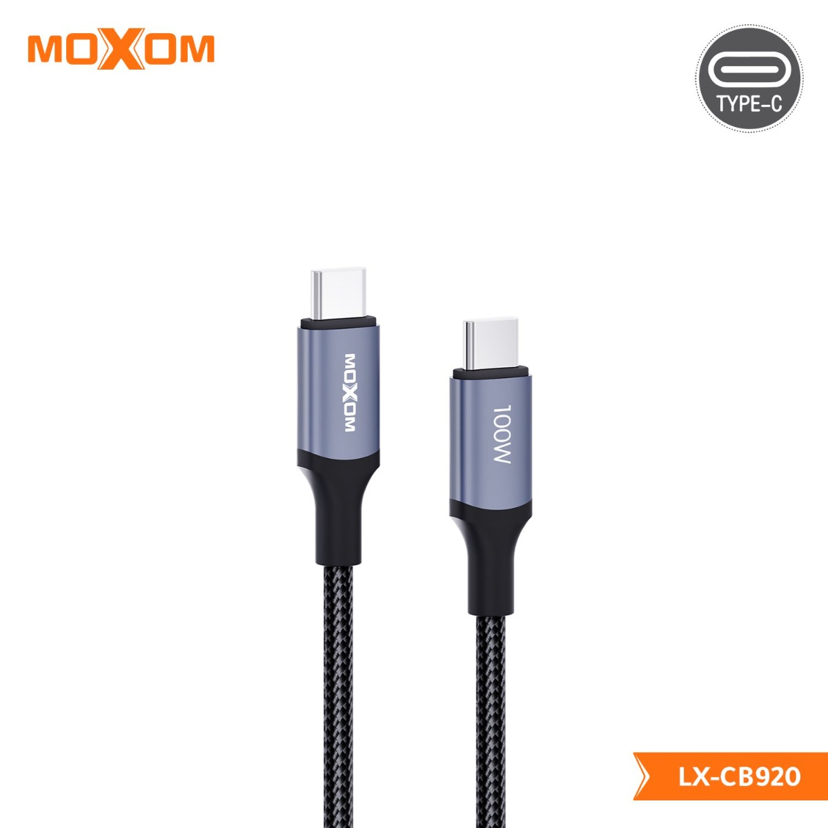 كيبل موكسوم LX-CB920 100W PD Type-C