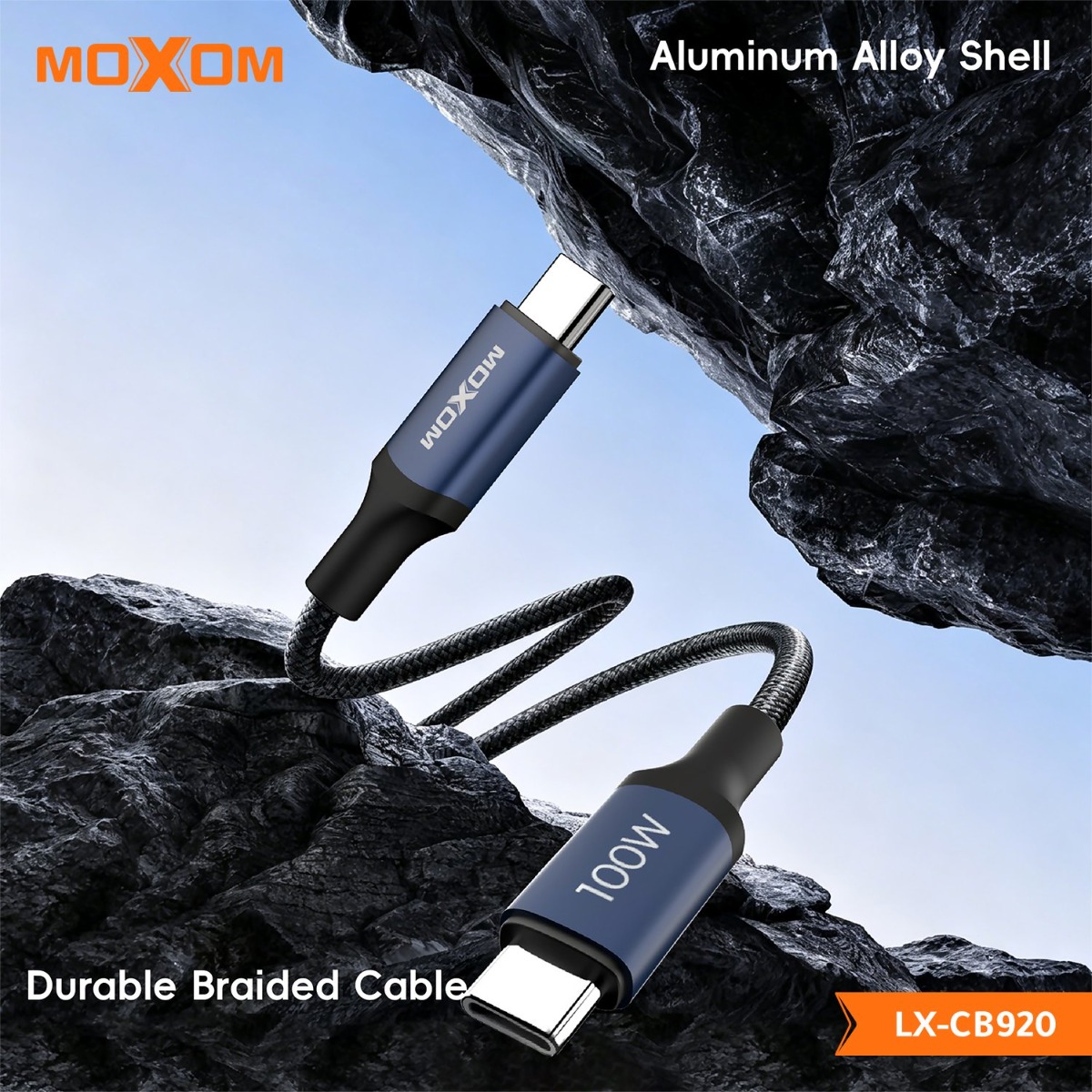 MOXOM LX-CB920 100W PD Type-C Cable