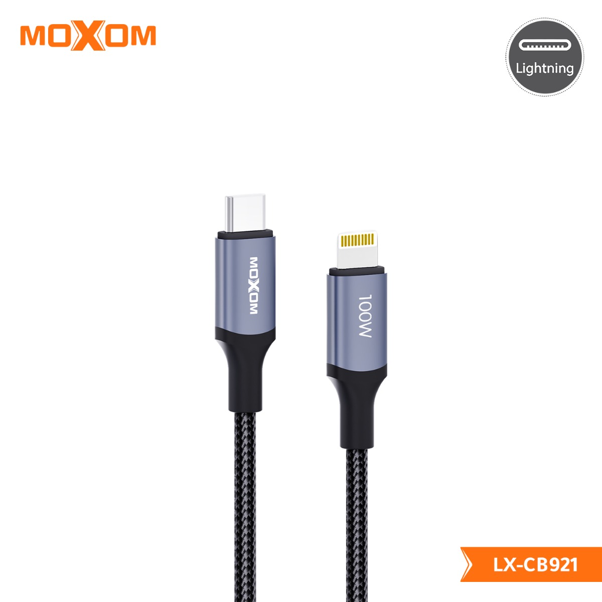 MOXOM LX-CB921 36W PD iPhone Cable