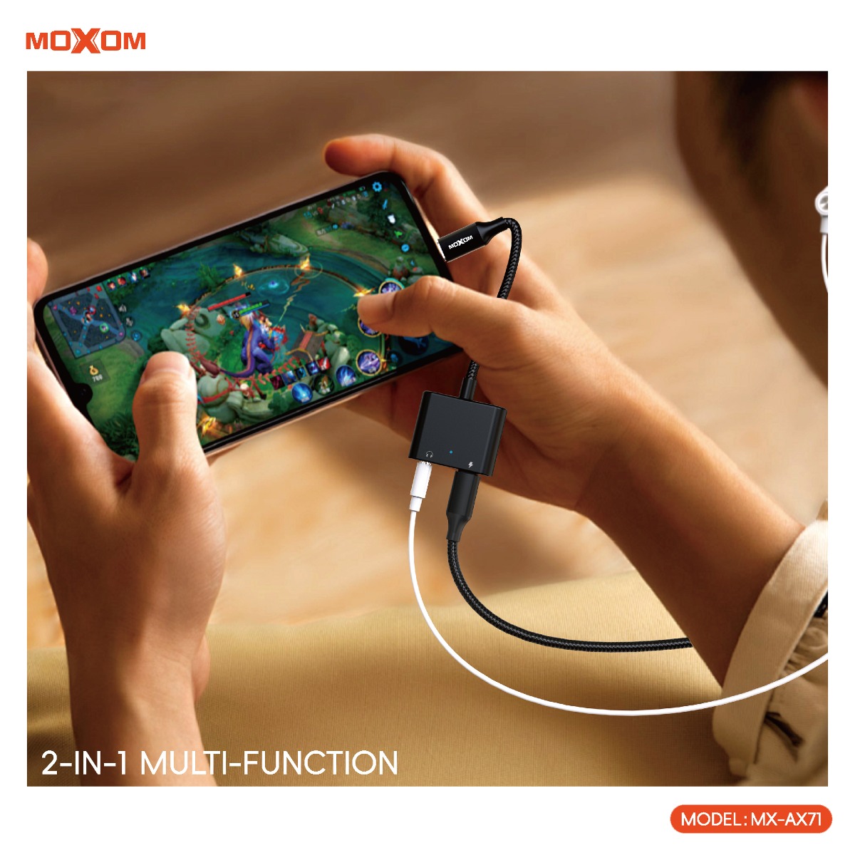 تحويلة صوت موكسوم MX-AX71
