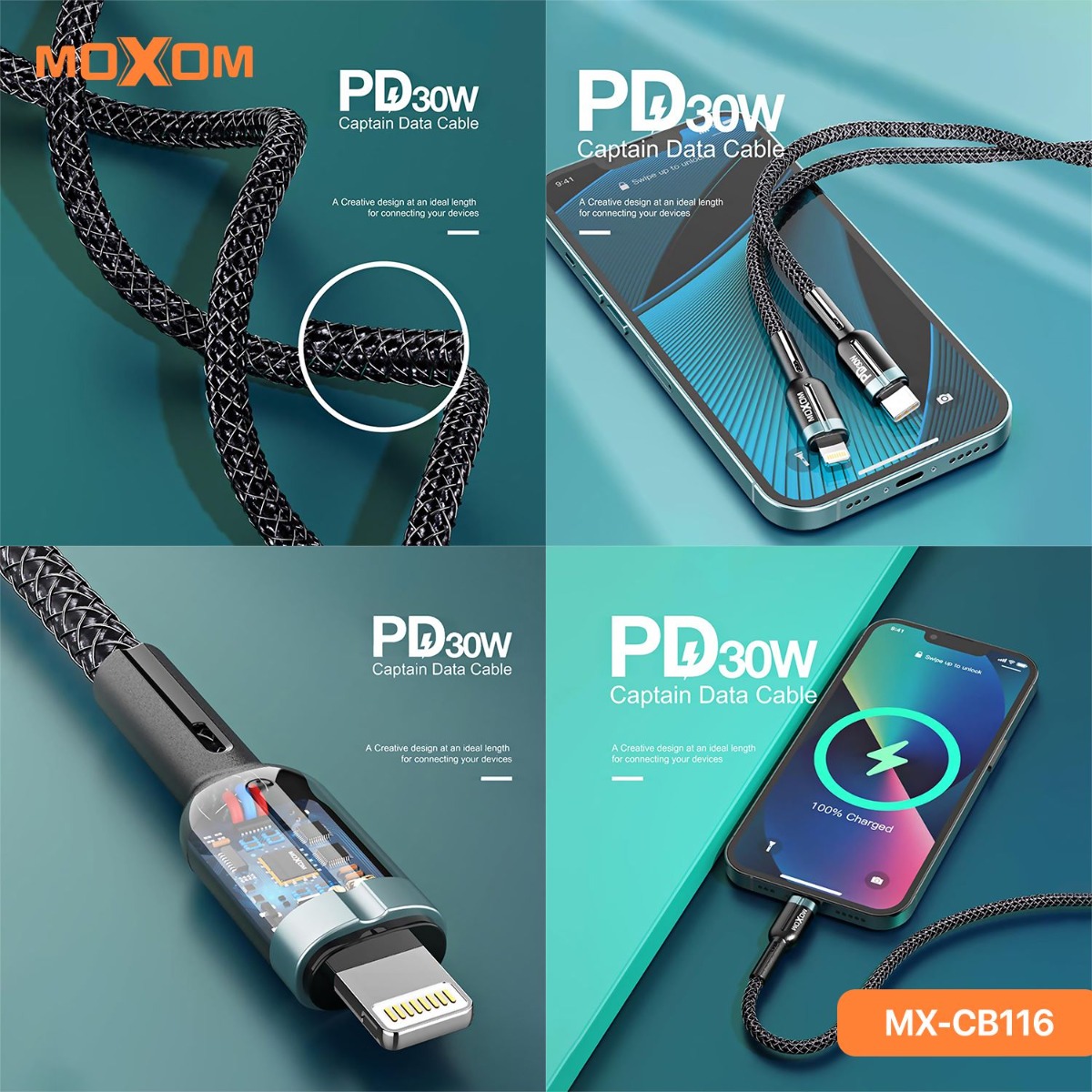 كيبل موكسوم MX-CB116 30W PD