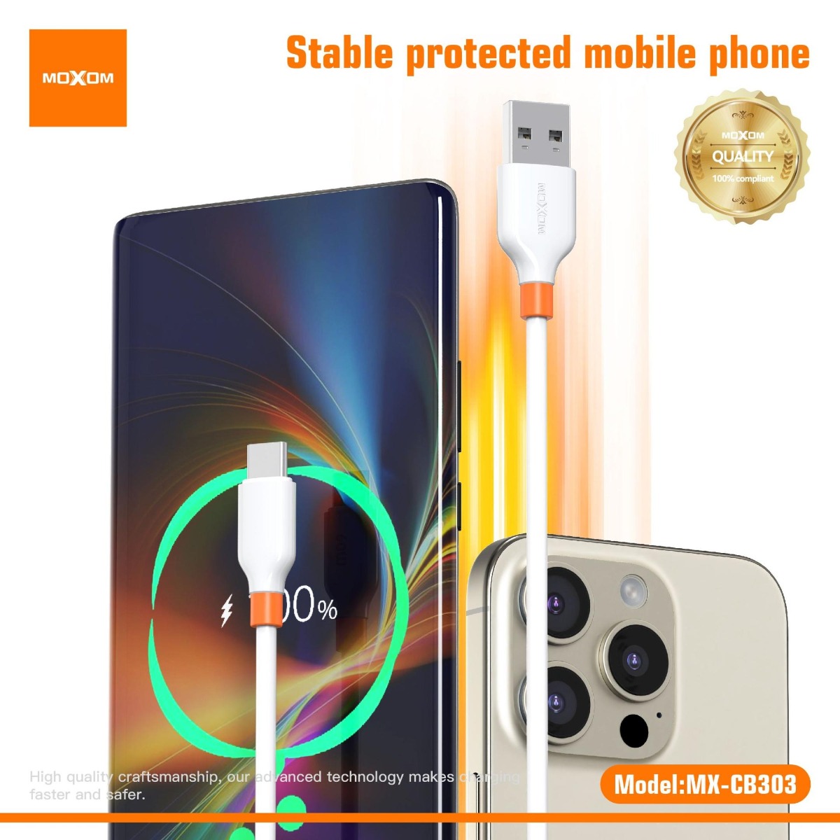 MOXOM MX-CB303 3A Cable