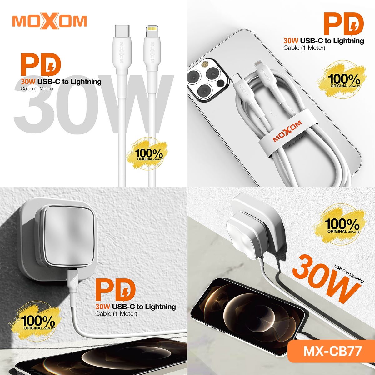 MOXOM MX-CB77 30W PD Cable